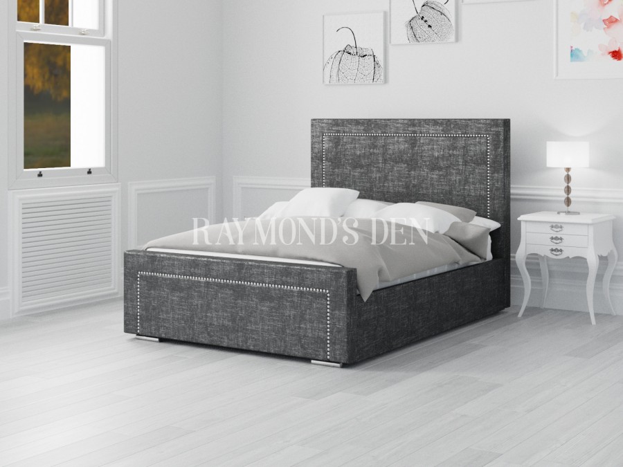 Charlotte discount upholstered bed