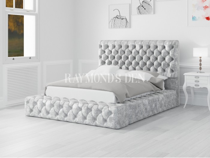 Luxury Upholstered Bed Frame Emperor, Luxury King Bed Frame