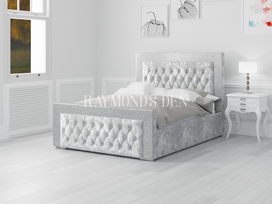 The range on sale ottoman bed