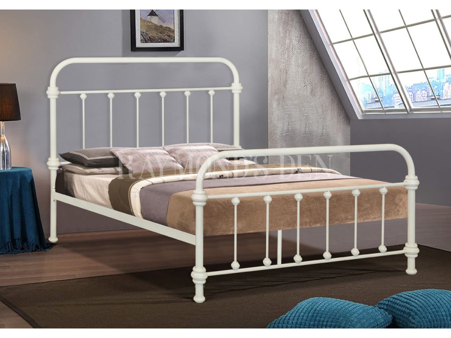 Mell metal bed | classical style metal bed frame | Metal bed with headboard