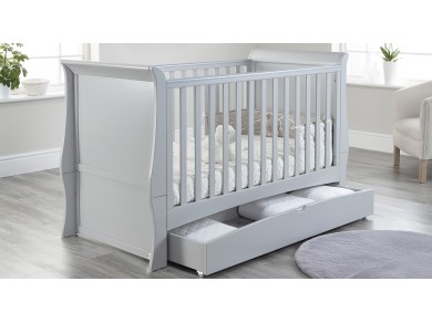 Lillian Cot Bed Grey 2