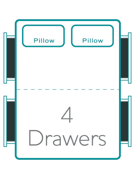 4 Drawers