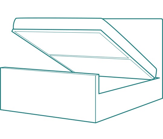 Foot End Opening Ottoman